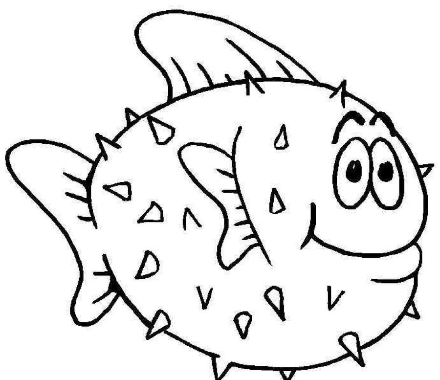 Fish 26 For Kids Coloring Page