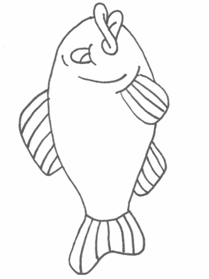 Cool Fish 28 Coloring Page