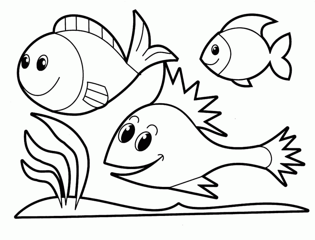Cool Fish 31 Coloring Page