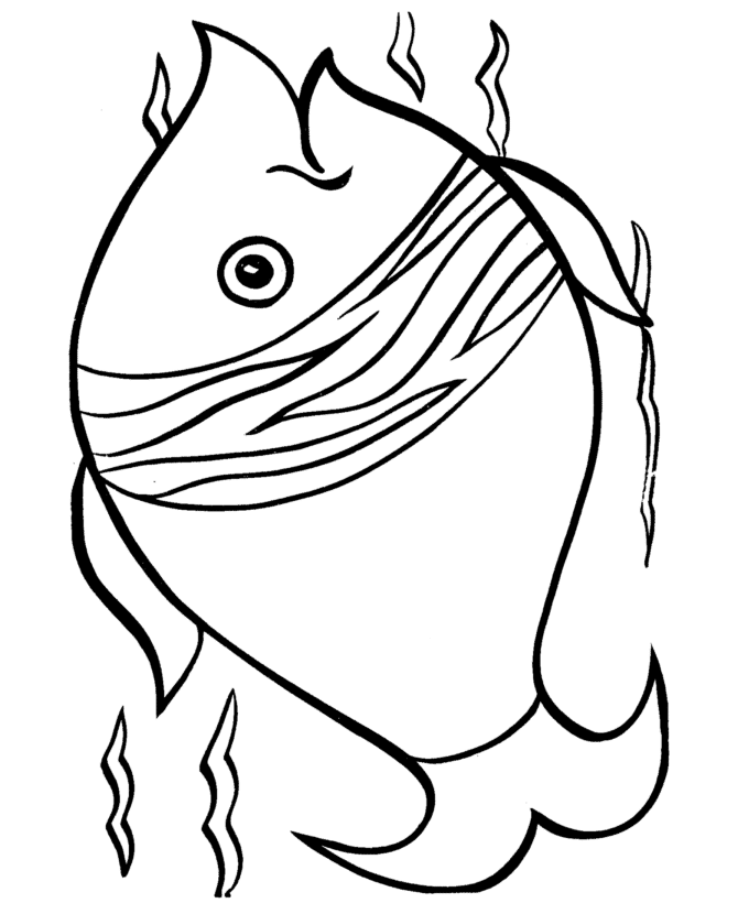 Fish 38 Cool Coloring Page