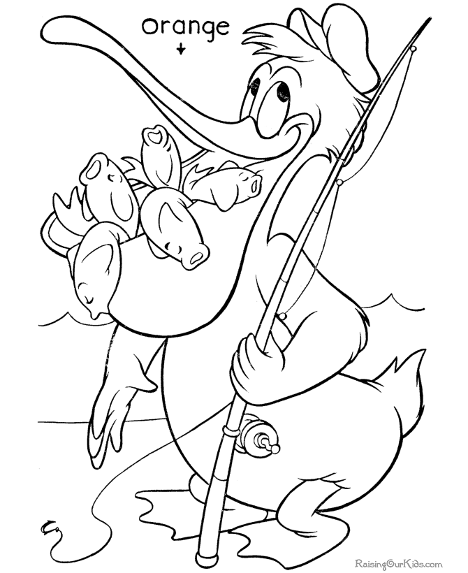 Fish 41 For Kids Coloring Page
