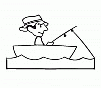 Mr Bean Fishing Boat Cool