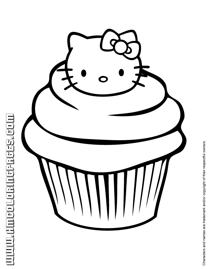 Cool Cream Coloring Page