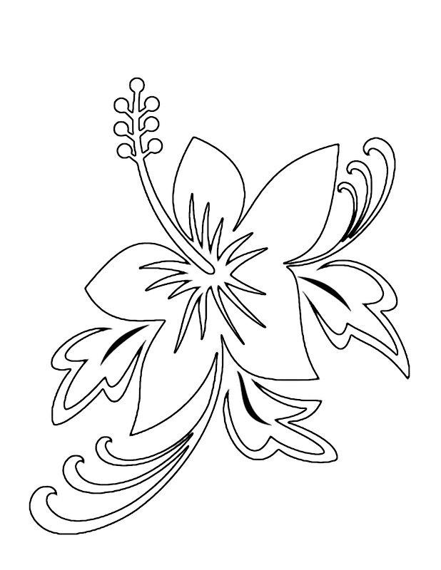 Flower For Adults 10 Cool Coloring Page