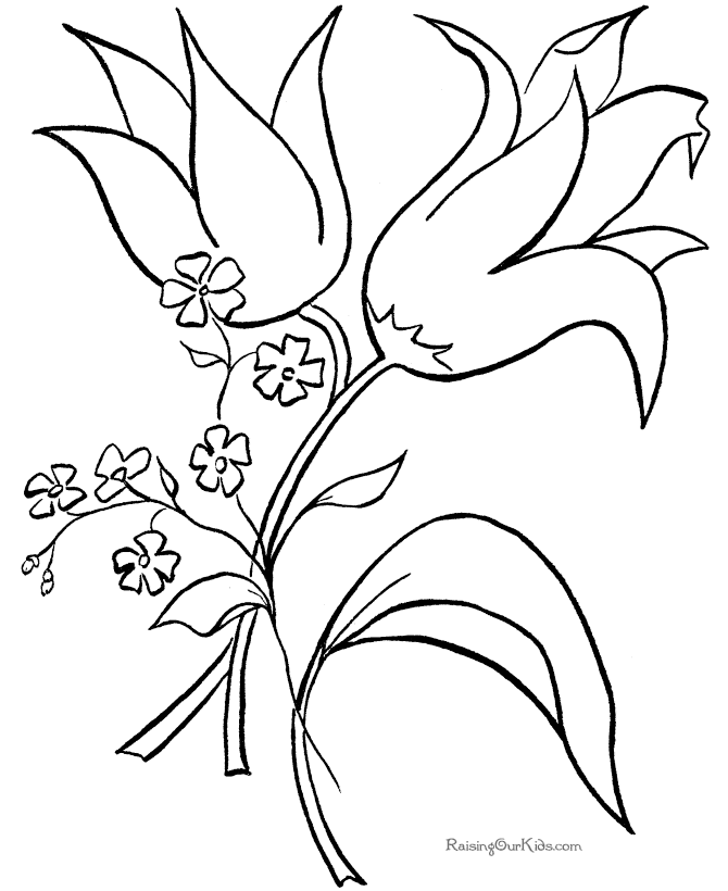 Flower For Adults 14 Cool Coloring Page