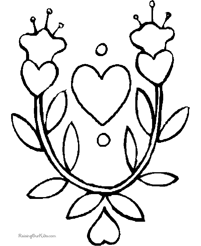 Flower For Adults 17 For Kids Coloring Page