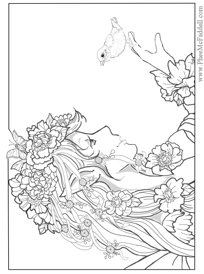 Adult 17 Cool Coloring Page