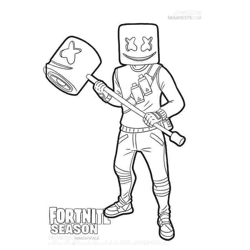 Fortnite 16 For Kids For Kids Coloring Page