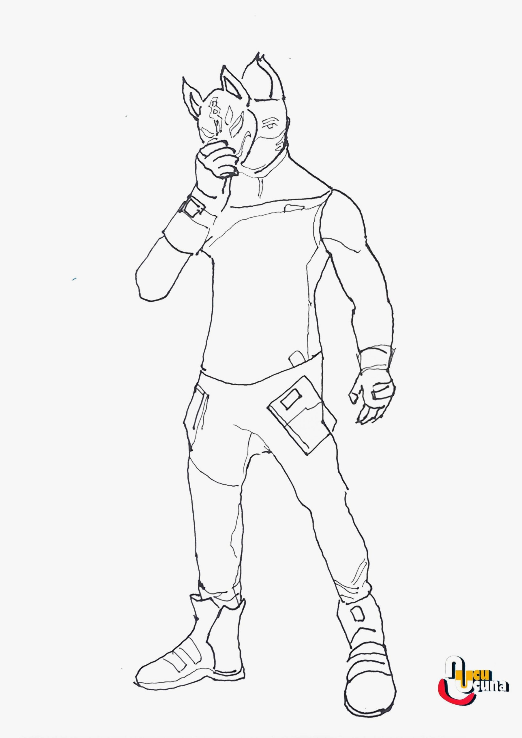 Cool Cool Fortnite 30 Coloring Page