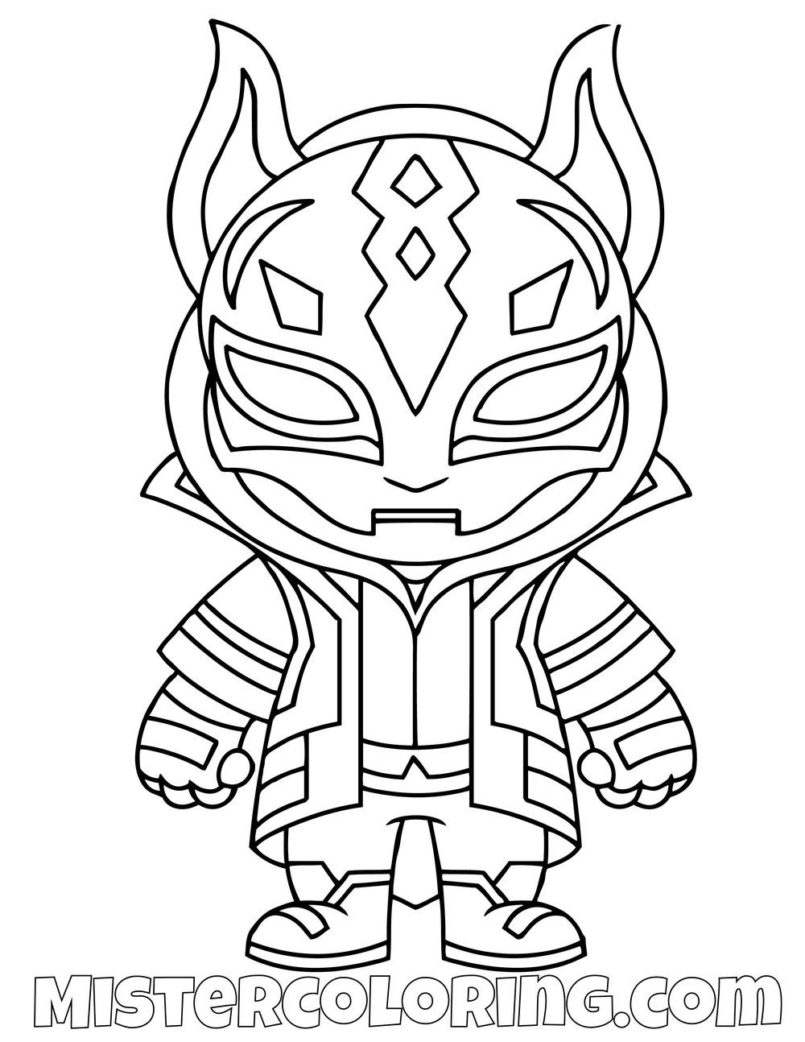Fortnite 31 Cool Cool Coloring Page