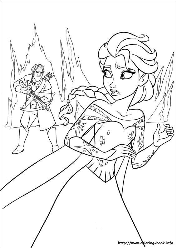 Cool Frozen 17 Coloring Page