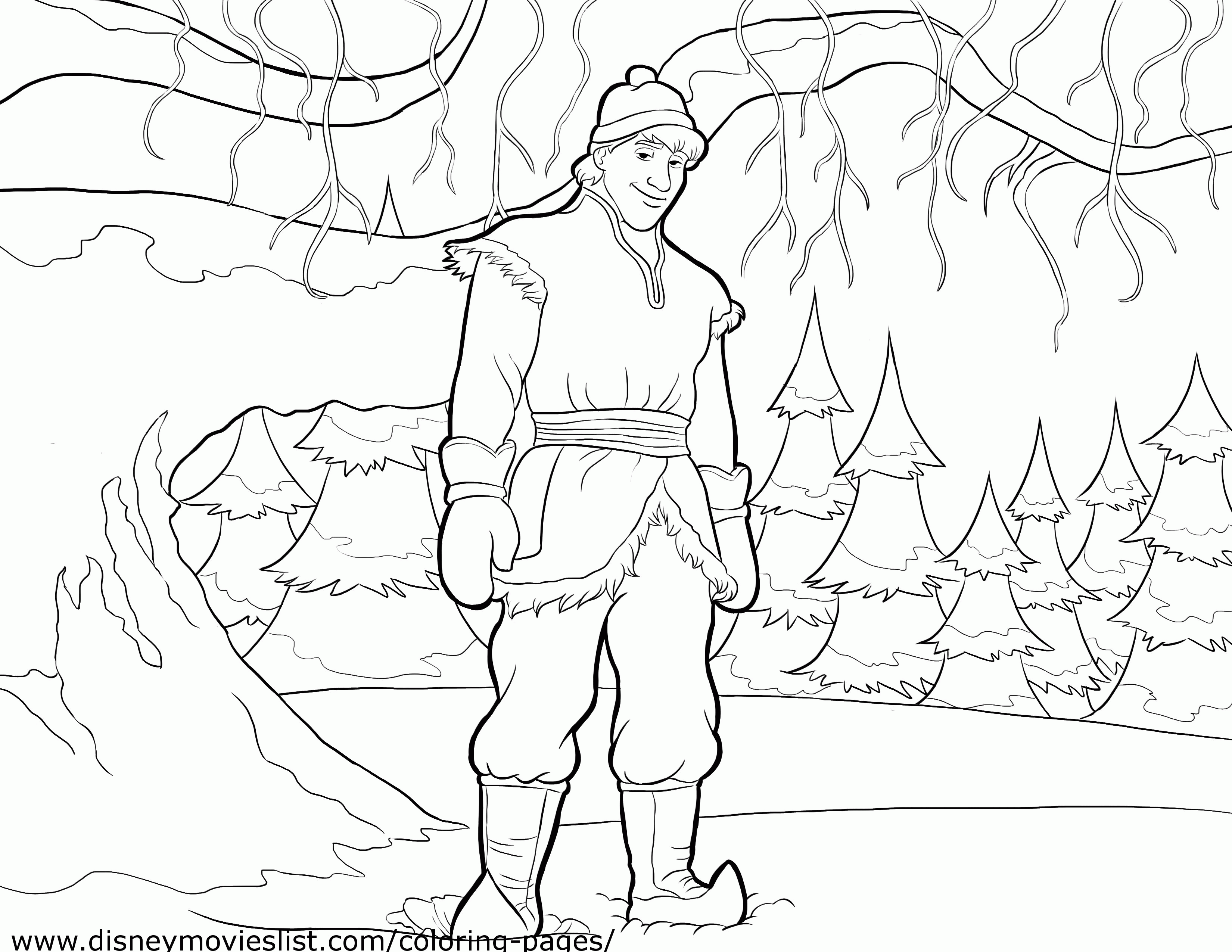 Frozen 22 Cool Coloring Page