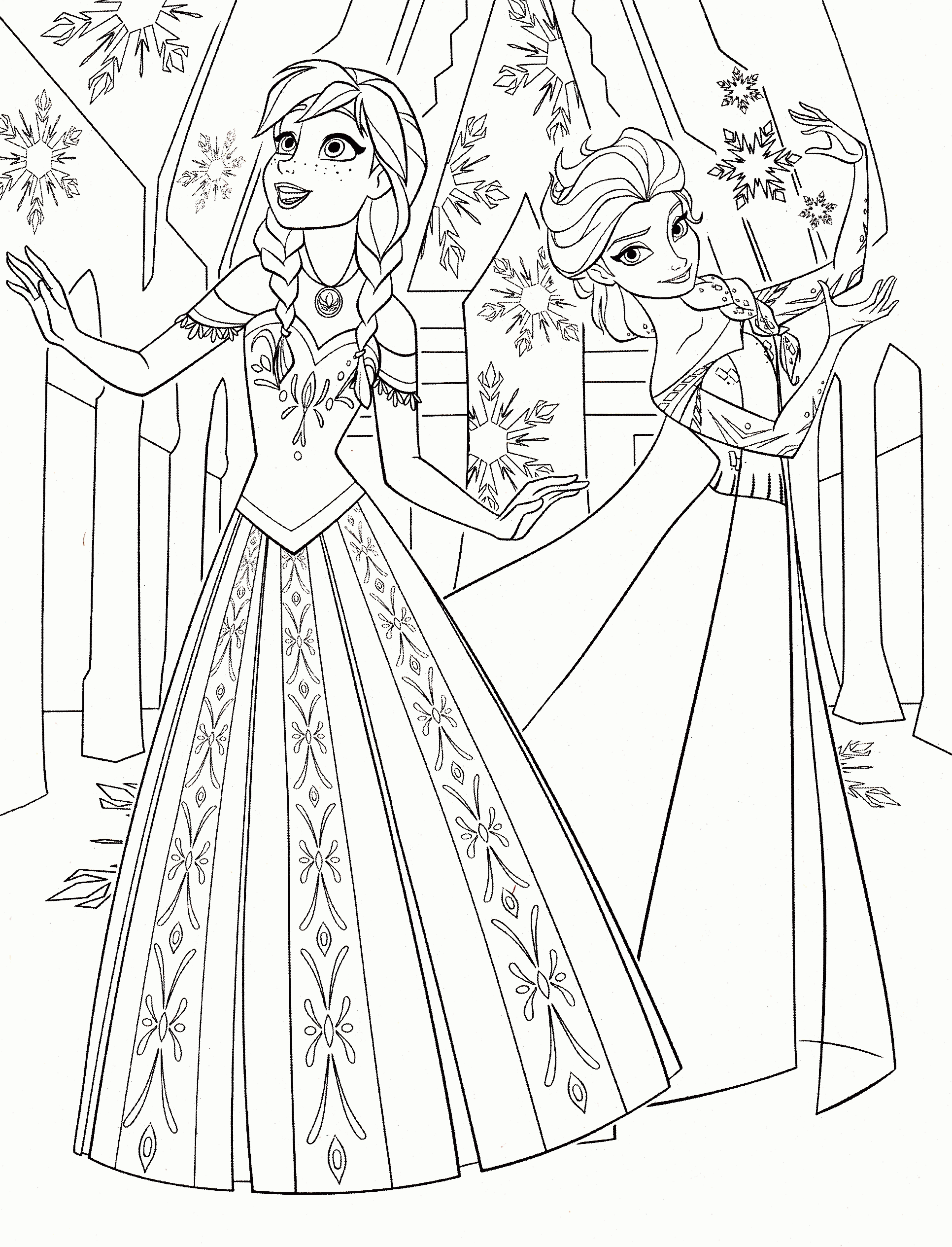 Frozen 26 Cool Coloring Page