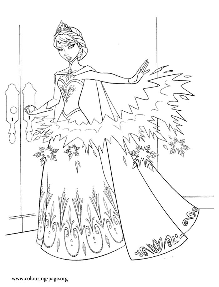 Frozen 31 For Kids Coloring Page