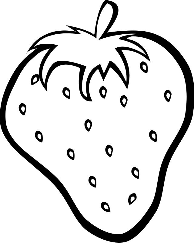 Cool Fruit 12 Coloring Page