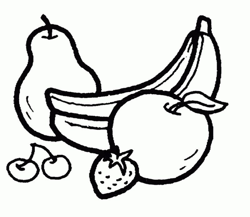 Fruit 15 Cool Coloring Page