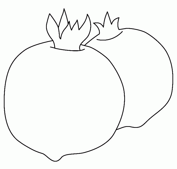 Cool Fruit 20 Coloring Page