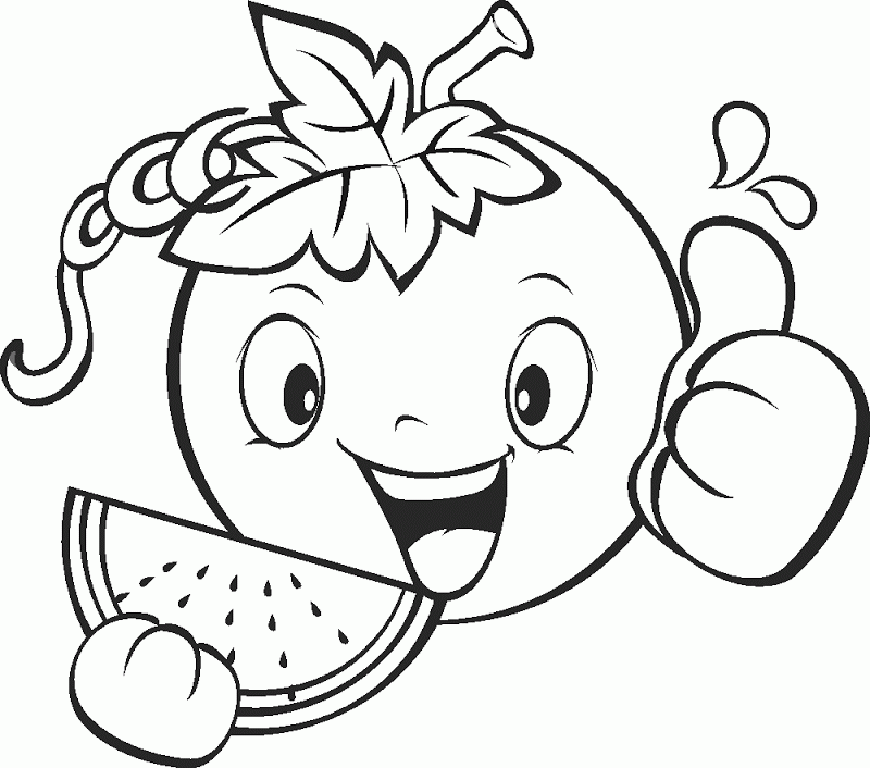 Fruit 21 Cool Coloring Page