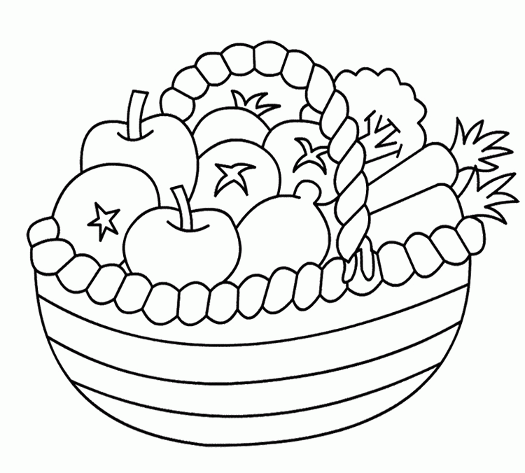 Cool Fruit 24 Coloring Page