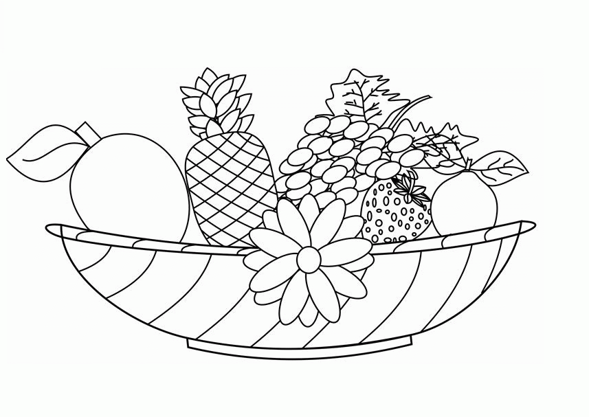 Fruit 33 Cool Coloring Page