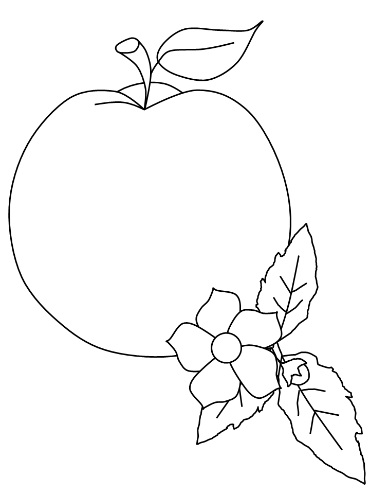 Fruit 34 For Kids Coloring Page