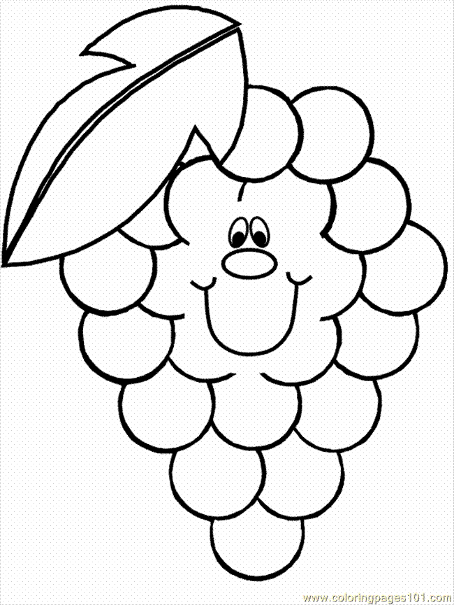 Fruit 41 For Kids Coloring Page