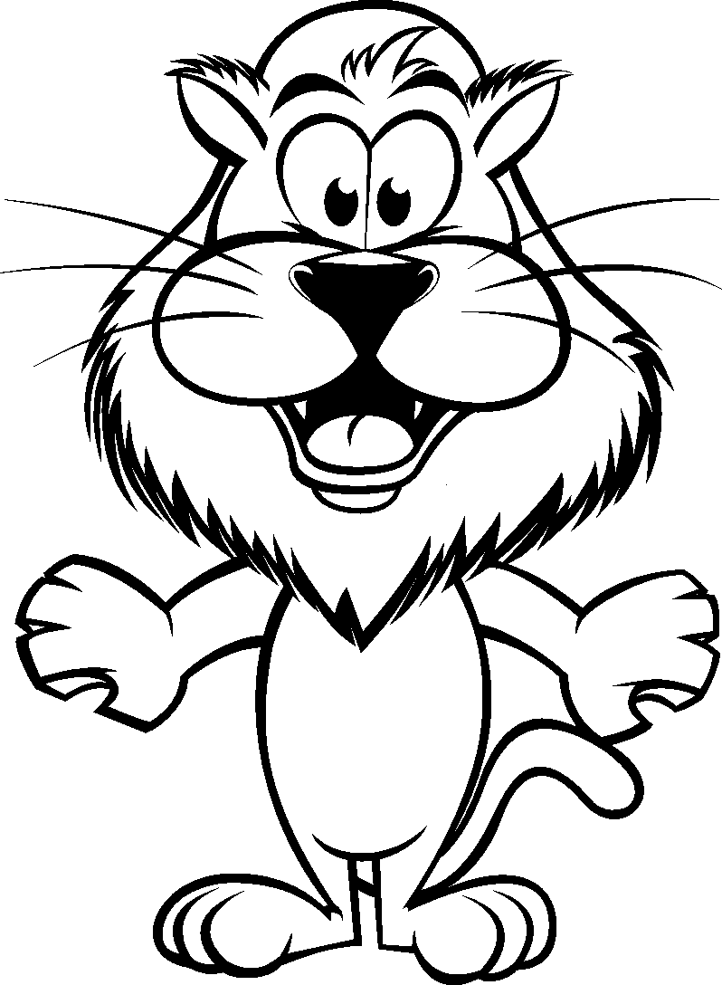 Funny Animal 13 Cool Coloring Page