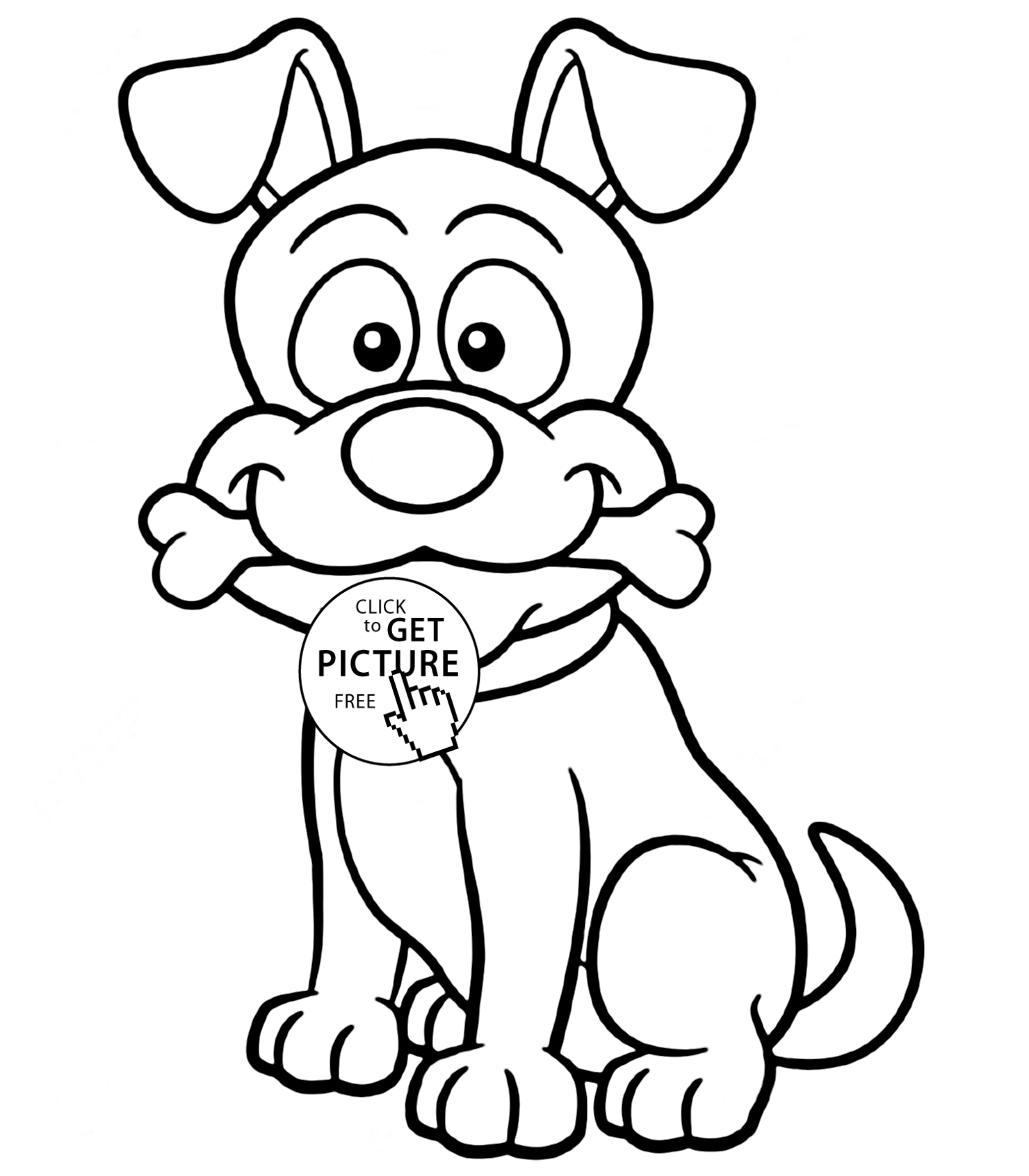 Funny Animal 17 Cool Coloring Page