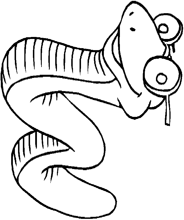 Funny Animal 18 For Kids Coloring Page