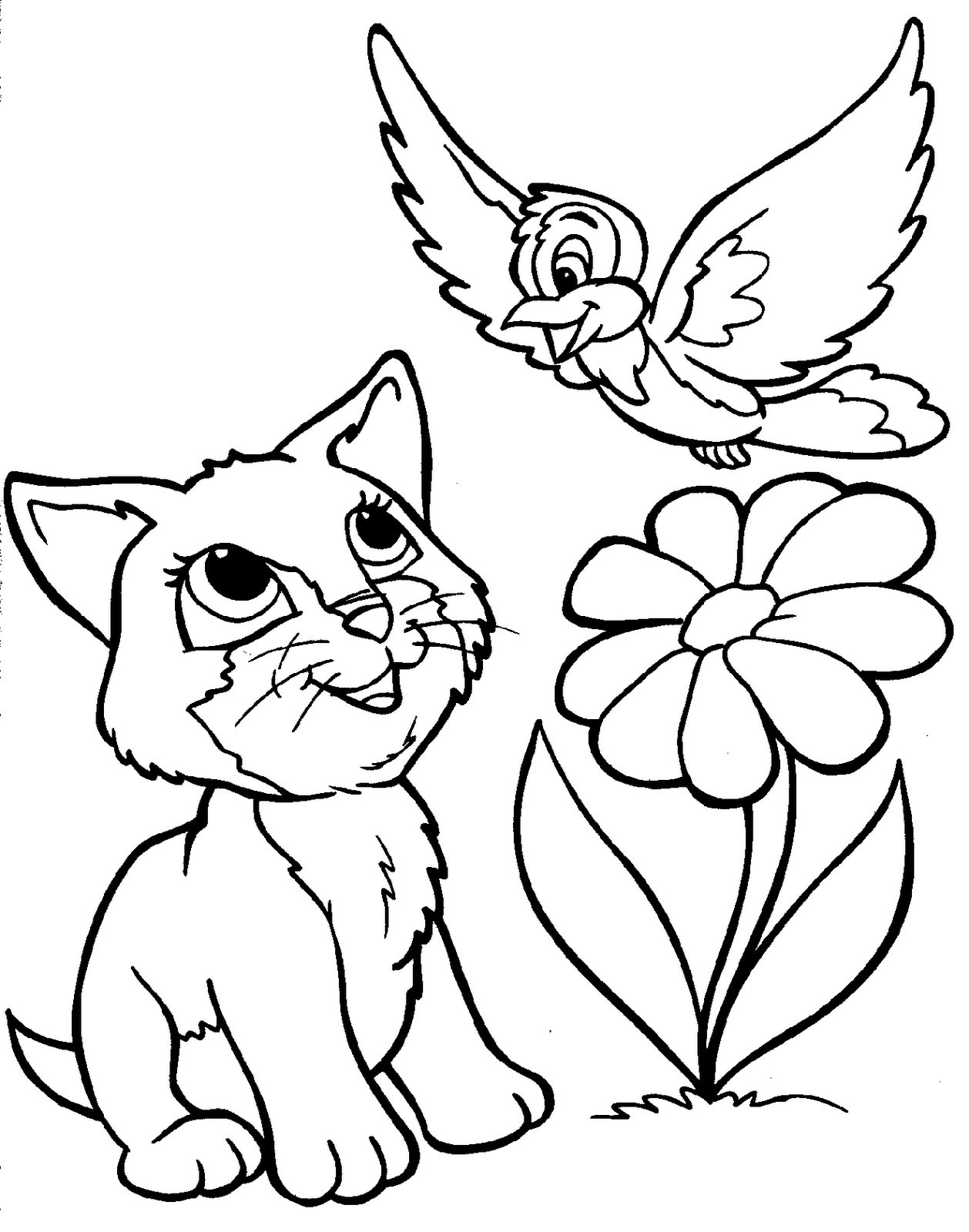 Funny Animal 23 Cool Coloring Page