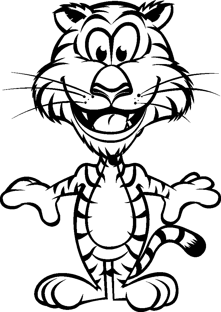 Funny Animal 29 Cool Coloring Page