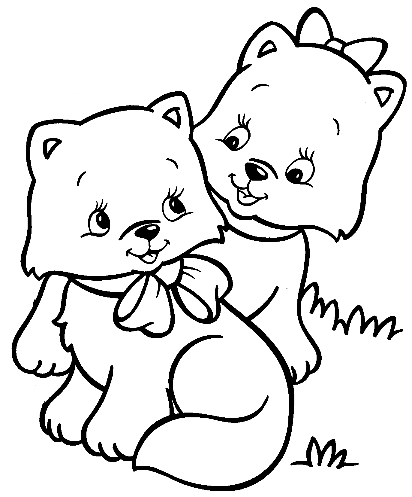Funny Animal 35 Cool Coloring Page