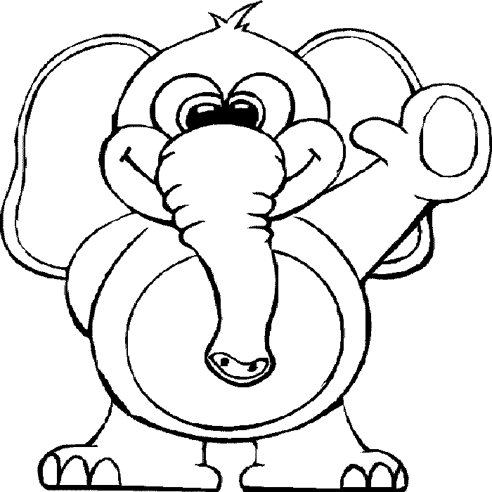 Cool Funny Animal 8 Coloring Page