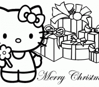 Cool Hello Kitty With The Gift