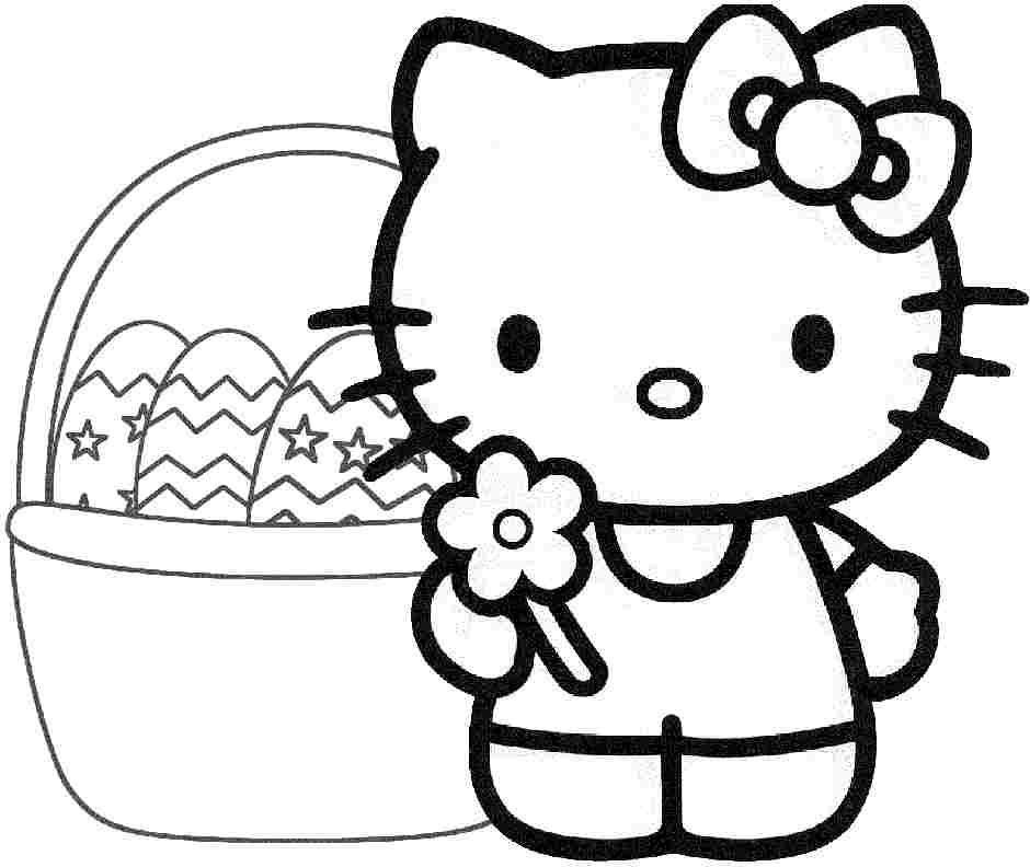 Hello Kitty 25 For Kids Coloring Page