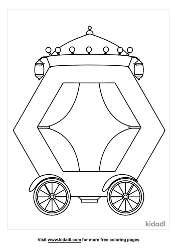 Cool Hexagon 6 Coloring Page