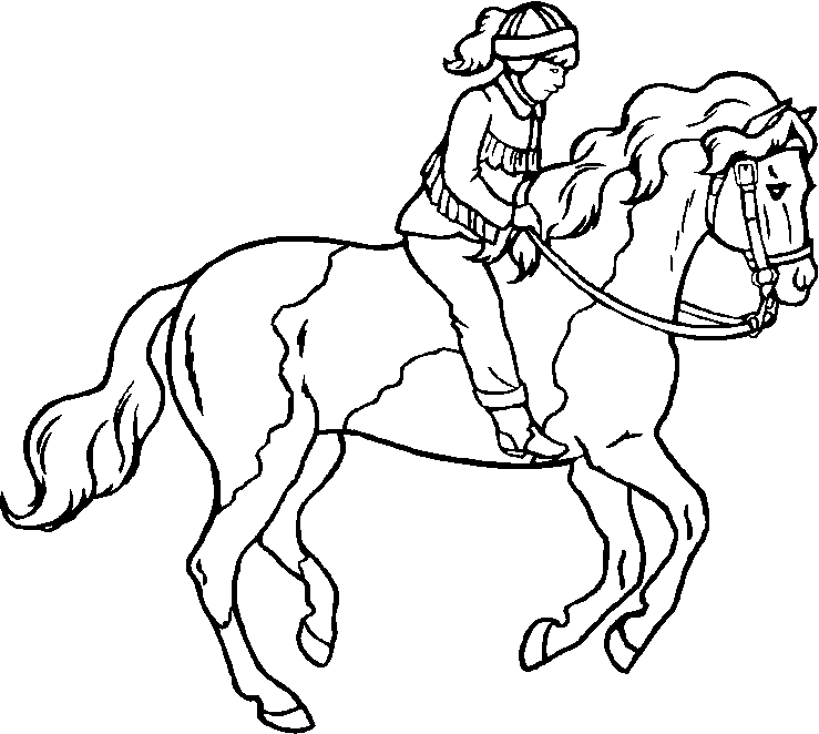 Horse 10 Cool Coloring Page