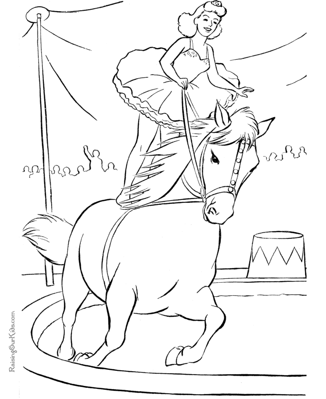 Cool Horse 36 Coloring Page