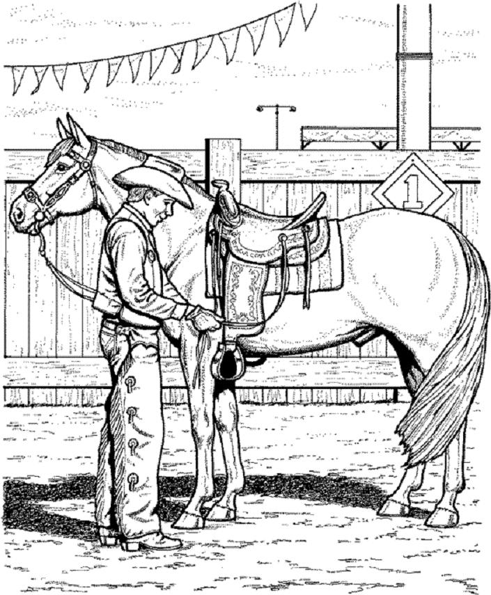 Horse 41 Cool Coloring Page