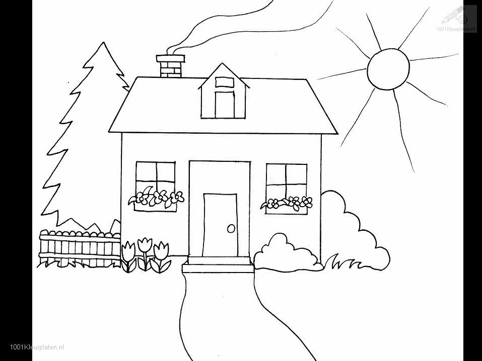 House Pictures 22 Cool Coloring Page