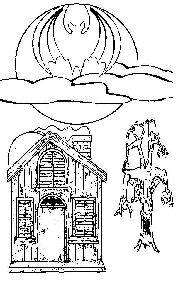 Cool House Pictures 27 Coloring Page