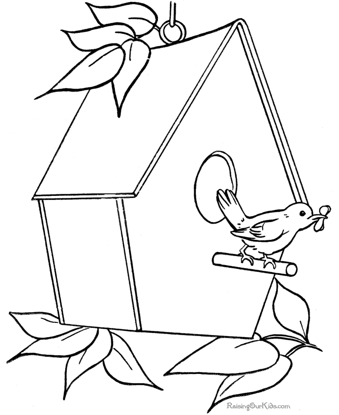 House Pictures 28 Cool Coloring Page