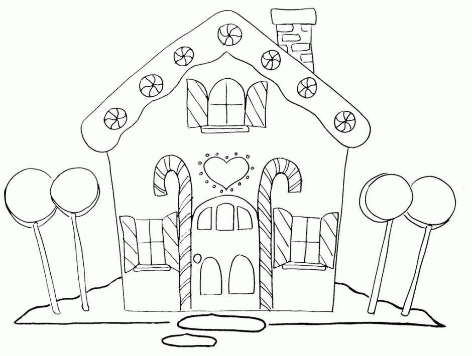 House Pictures 33 For Kids Coloring Page