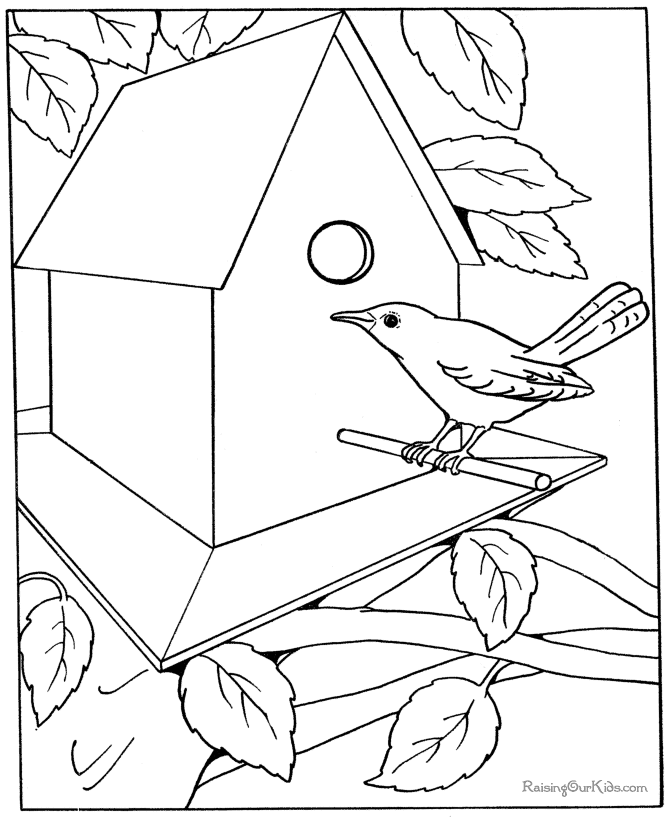 House Pictures 34 Cool Coloring Page
