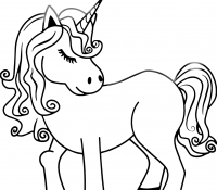 Cool Nicest Licorne Coloring