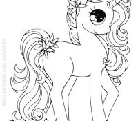 Free Licorne Coloring Page Cool