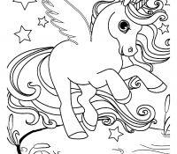 Angry Licorne Coloring Cool