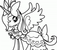 Cool Lovely Licorne Coloring