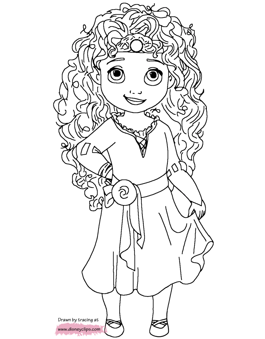 Little Princess 20 Cool Coloring Page