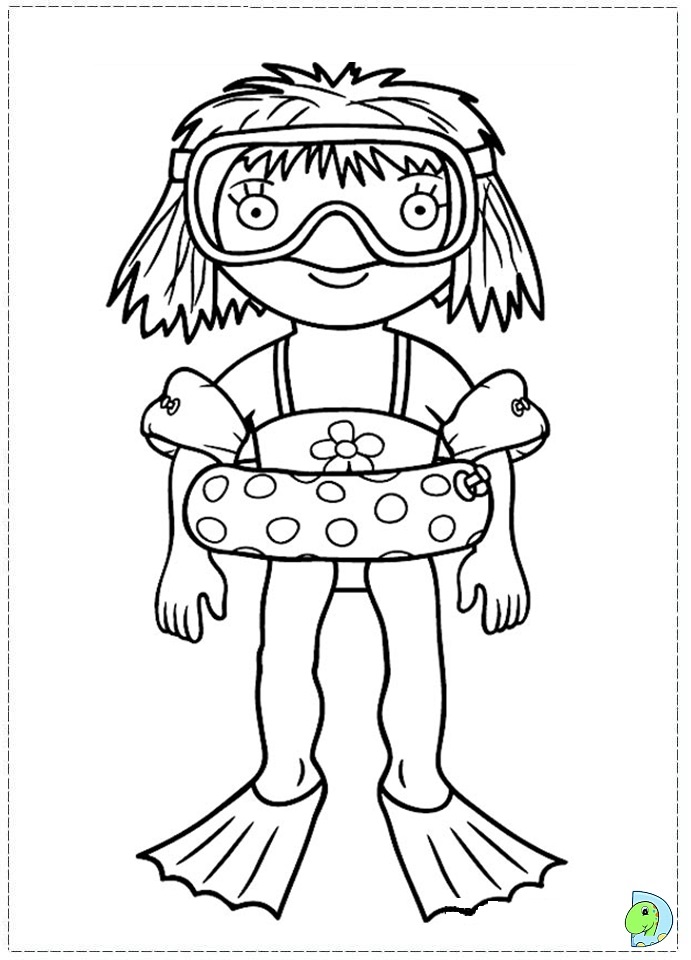 Little Princess 22 For Kids Coloring Page